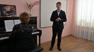 Рябичеков Глеб сл. В. Забилы муз. М. Глинки "Воет ветер в чистом поле"