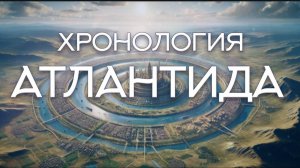 Атлантида. Хронология.