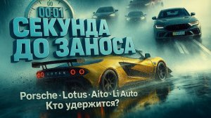 ПЕРЕД ЗАНОСОМ, СЕКУНДА ДО СКОЛЬЖЕНИЯ  Кто не потеряет контроль