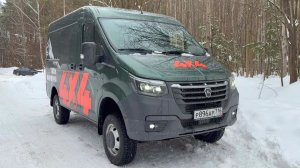 2025 ГАЗ СОБОЛЬ NN 4x4. Обзор (интерьер, экстерьер, двигатель).