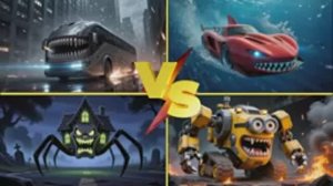 ТАНЕЦ НА ПЛИТКАХ — ДОМОГОЛОВА vs АКУЛА‑МАКВИН vs ШКОЛЬНЫЙ АВТОБУС vs РОБОТ‑МИНЬОН!