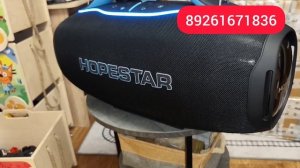 750 ВАТТ КОЛОНКА HOPESTAR A92 Черная с 8 Динамиками и Микрофоном ✅ Обзор в Кострому 🔥