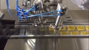 УПАКОВОЧНАЯ ТЕРМОФОРМОВОЧНАЯ ЛИНИЯ ФАСОВКИ В ДИП-ПОТ ПОРЦИОННОЙ ПРОДУКЦИИ