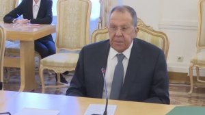 С.Лавров и Э.Юсоф, Москва, 3 марта 2026 года