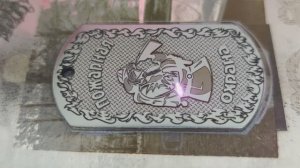 Лазерная гравировка по слоям.