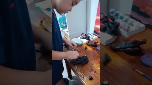 как слепить ТВМена титана 3.0