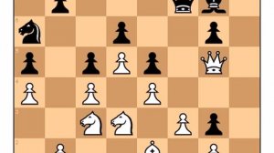 Юдит Полгар неожиданно жертвует коня на _g3_ самому Магнусу Карлсену