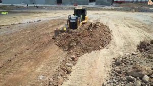 Строительство, засыпка. планировка. обзор участка