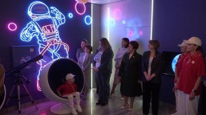 «Первые на луне»: в детсаду Пойковского открыли планетарий