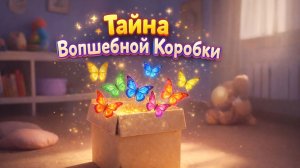 Тайна Волшебной коробки - бабочки! Развивающий мультик для детей! Учим цвета с малышами и бабочками!