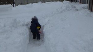 Спасаем крыши от снега на даче.