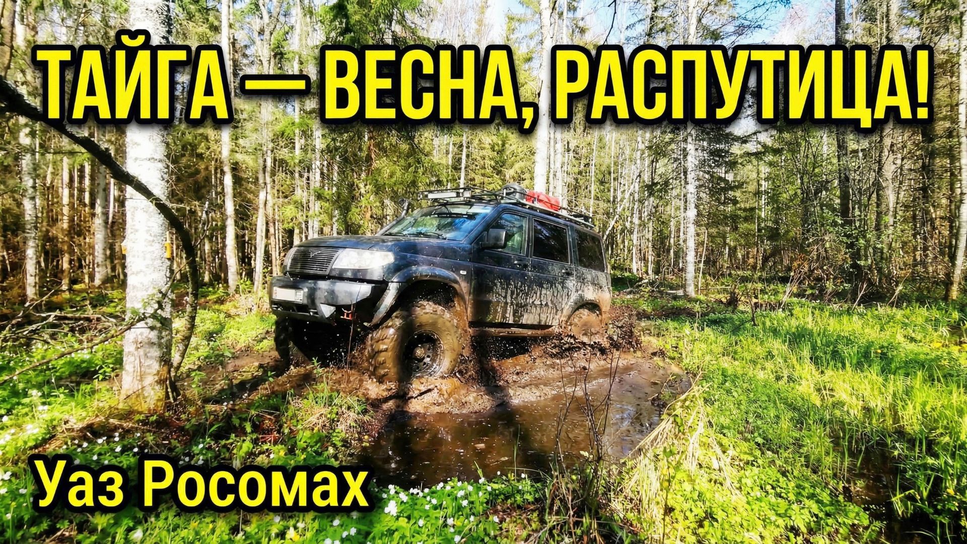Таежные джунгли. Четвертое таежное путешествие Уаз Росомах. День третий.