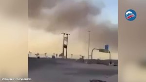 Катапультировался, выжил и был задержан: момент крушения самолёта ВВС США в Кувейте попал на видео