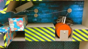 🐹 Побег хомяка из лабиринта с монстрами! 😲 Реальная история о воришке, попавшем в ловушку