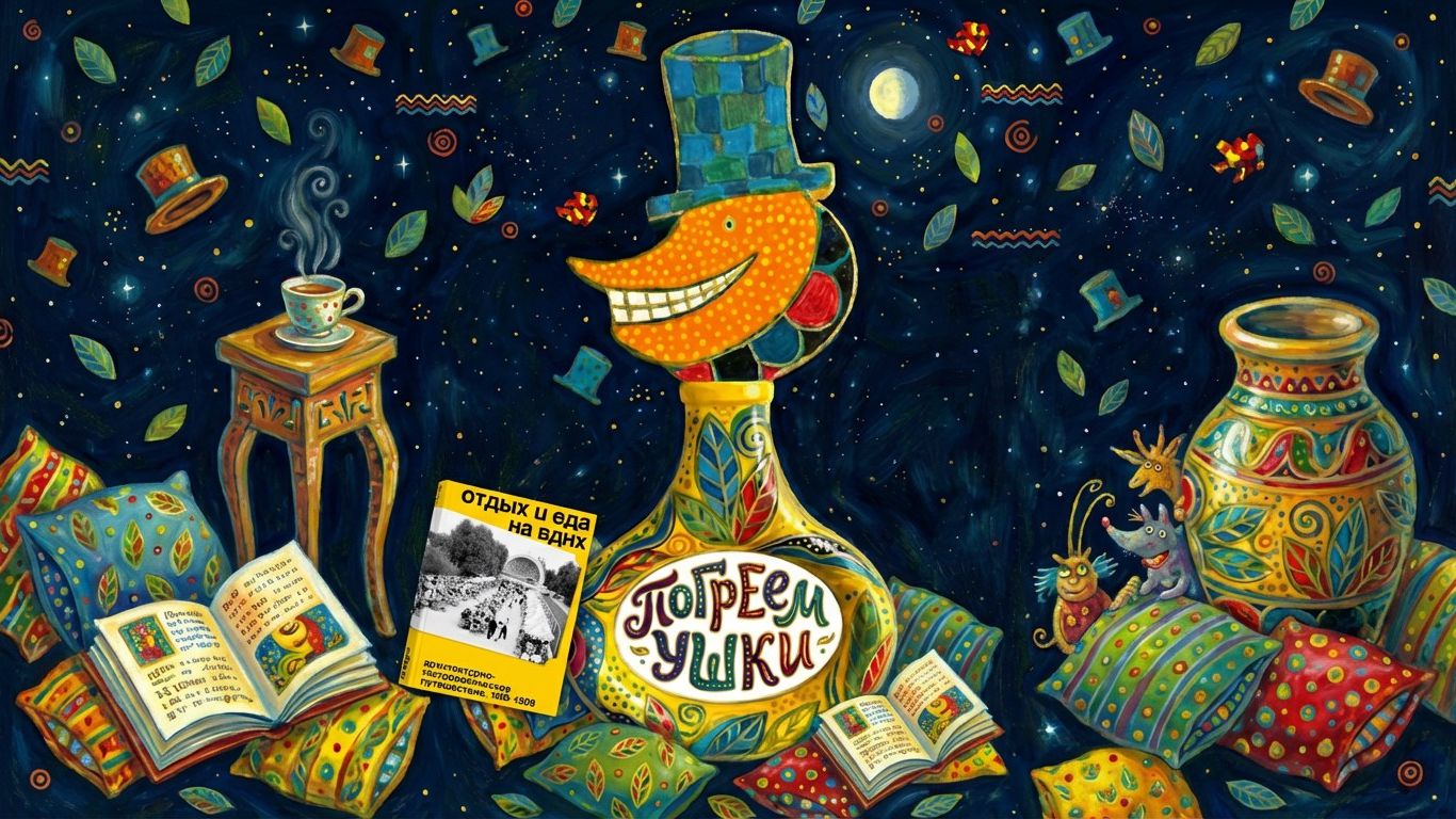 ПОГРЕЕМ УШКИ: Книга "Отдых и еда на ВДНХ"