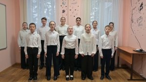 Ансамбль "Малахит" сл. С. Крылова,  обр. Д. Кабалевского"Песня о маленьком трубаче"