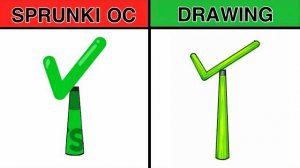 Мой персонаж Спрунки Рисунок с галочкой