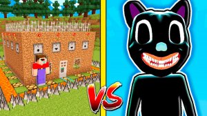 КАРТУН КЭТ ПРОТИВ САМЫЙ ЗАЩИЩЕННЫЙ ДОМ! НУБ И ДЕВУШКА ПРО В МАЙНКРАФТ