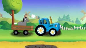 Синий Трактор по Полям｜Учим Цвета и Играем вместе｜Синий Трактор Смотреть | Синий Трактор для малышей