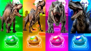 Coffin Dance Динозавры 341 уровень - Мультики про Динозавров | МУЛЬТФИЛЬМЫ ДИНОЗАВРЫ в Tiles Hop