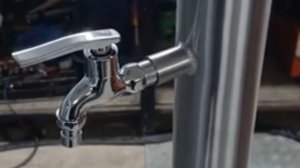 Сделал и испытал колонку для сада