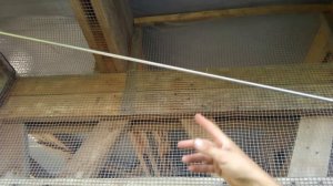 Устройство навеса из деревянных ферм