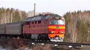 ТЭП70-0479 с пригородным поездом Егоршино - Екатеринбург-Пасс.