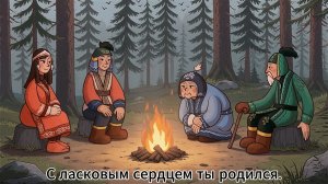 Нанайская колыбельная в исполнении Нины Гейкер с русскими субтитрами