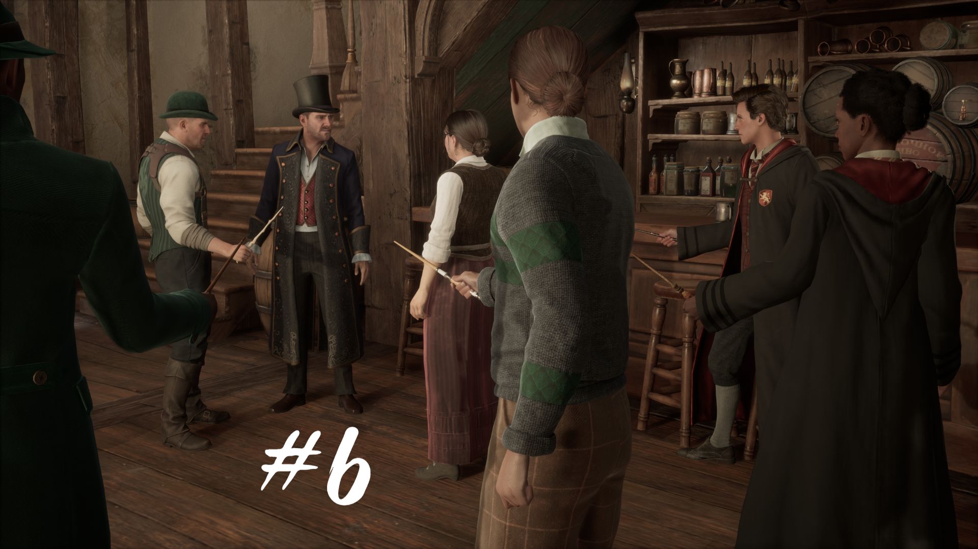 Хогсмид, тролли и сливочное пиво.  Прохождение Хогвартс Наследие на русском без комментариев #6