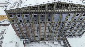 ЖК «Павелецкая от Гранель» — съёмка с воздуха февраль 2026