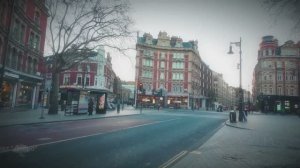 Утренняя прогулка по Лондону от Сохо до Пикадилли 4K