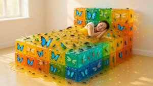 Какую необычную кровать ты выберешь? 🦋✨Детские мультики для малышей смотреть