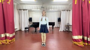 Зуева Юлия. "Мы говорили с мамой о войне" С. Кадашников. ГБУДОСО "Малышевская ДШИ"