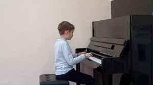 Коротких Захар, 2 группа, ДШИ 30,  Беловский муниципальный округ. Л.Шитте.Этюд