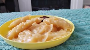 03-03-2026 приготовила вареники с соусом барбекю