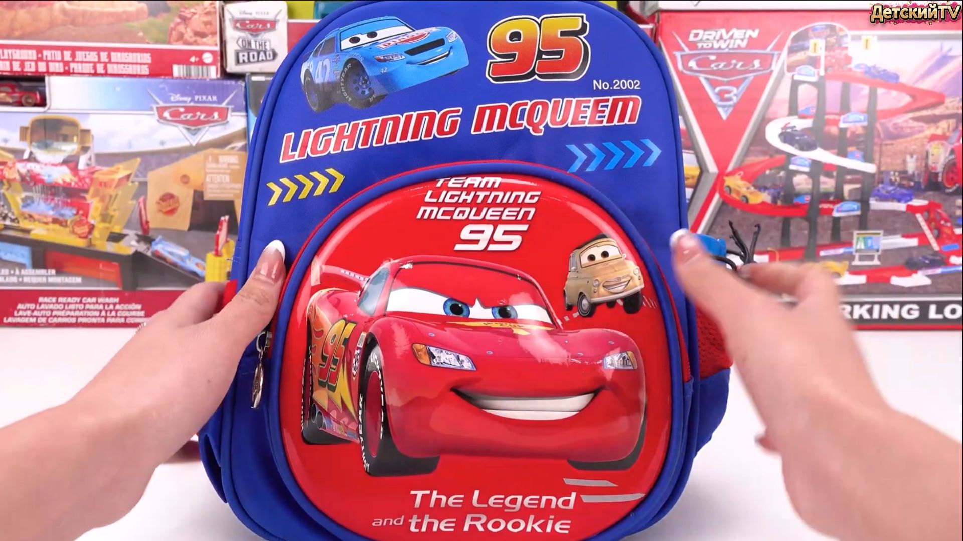 Мультики для детей Все герои Тачки! Маккуин, Мак, Док Хадсон и другие