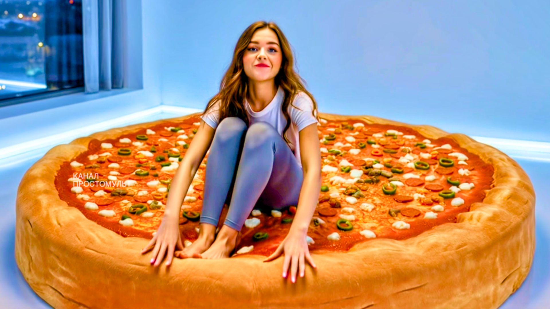 Какую кровать своеи мечты выбрали бы Вы?  Невероятно приятная ИИ-анимация как в Мультики!