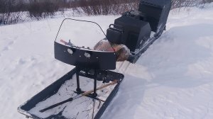 катаюсь на мототолкаче