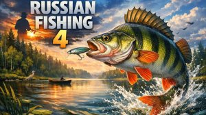 Точка фарма на окуня!  [RF4- Озеро Комариное]