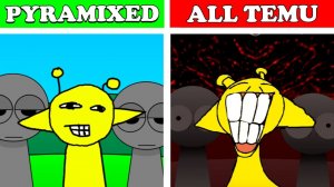 Incredibox - Sprunki Pyramixed Но All Temu Version ｜ Normal Vs Horror ｜ НОВЫЙ МОД