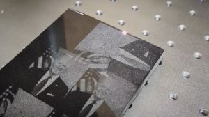 Лазерная гравировка и тесты мрамора Joseph Robinette Biden and Zelensky!