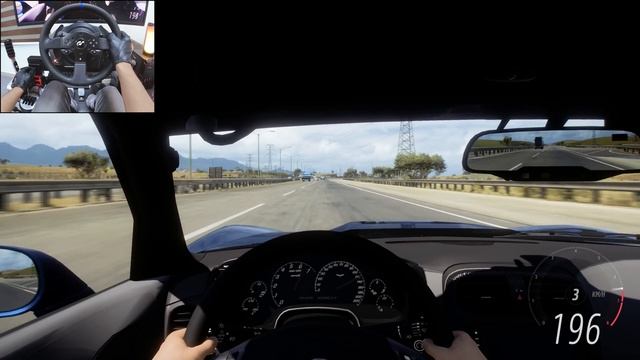 Corvette ZR1: американский монстр на трассе 🔥 Заезд в Forza Horizon 5 на Thrustmaster T300RS 🏁