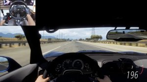 Corvette ZR1: американский монстр на трассе 🔥 Заезд в Forza Horizon 5 на Thrustmaster T300RS 🏁