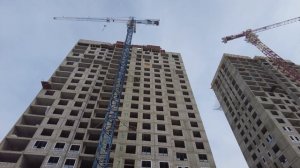 ЖК Лесная симфония — съёмка с воздуха февраль 2026