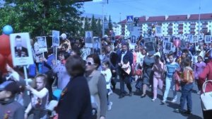 Бессмертный полк  Нефтекамск  9.05.2016