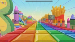 INSIDE OUT ESCAPE RUN! 🧠💛 Immersive Interactive Warm Up  Viral Interactive Game