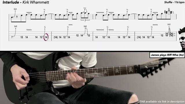 2x4 Metallica на Электрогитаре. Уроки Электрогитары. Ноты и табы Электрогитары Tab Them All