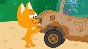 ДРАНДУЛЕТ - Котенок Котэ - Песенка про машинку