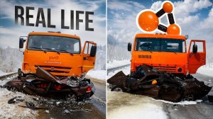 Аварии на реальных событиях в BeamNG.Drive | БИМКА ДРАЙВЕР | 1 выпуск