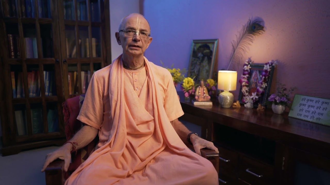 14.01.2014 - Даршан Е.С. Бхакти Вигьяна Госвами Махарадж [Киев, Украина]